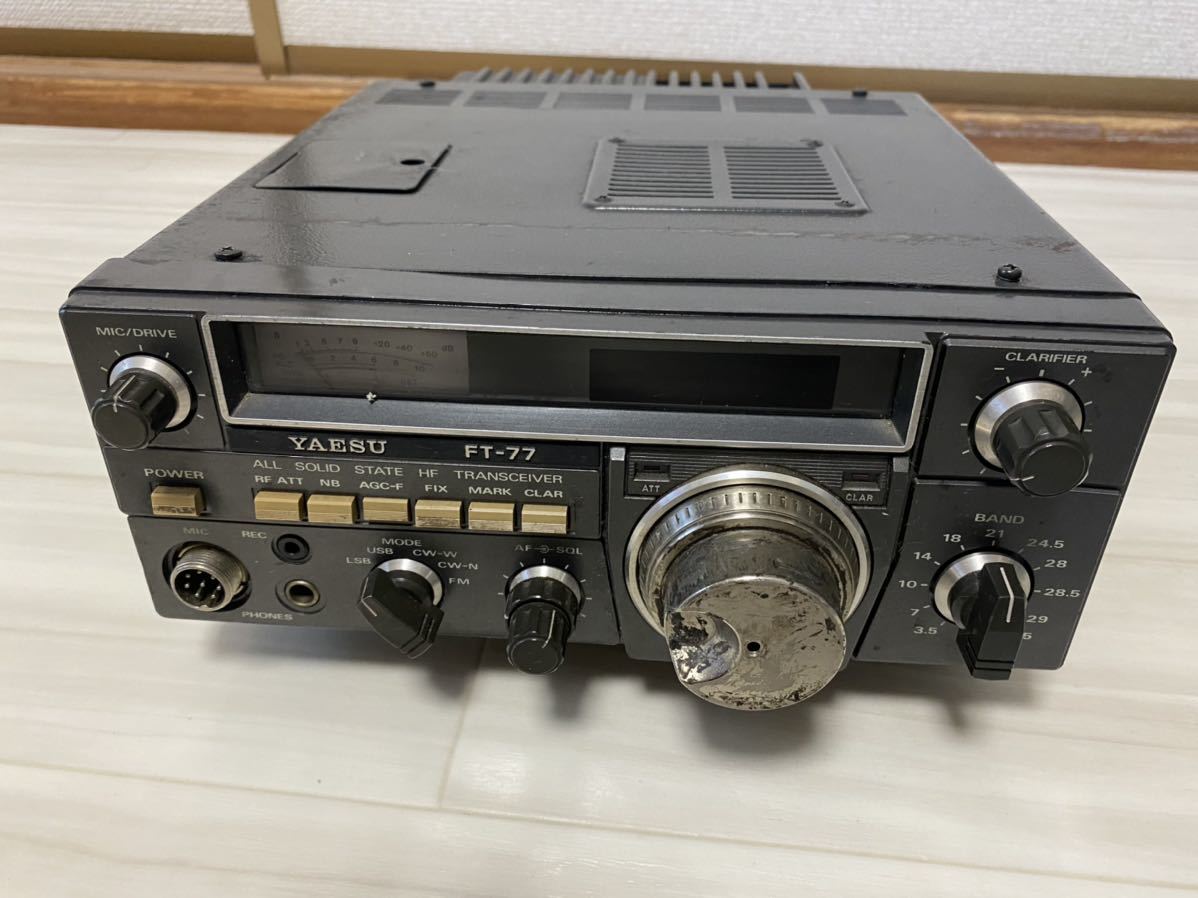 YAESU FT-77 無線機 - YAESU FT-77⁄FP-700 トランシーバー 無線機