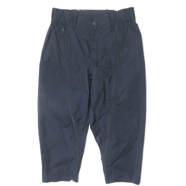 ISSEY MIYAKE MEN イッセイミヤケ メン 17SS ツイストジップイージーパンツ ME71FF017 1 ネイビー サルエル ワイド テーパード g3483