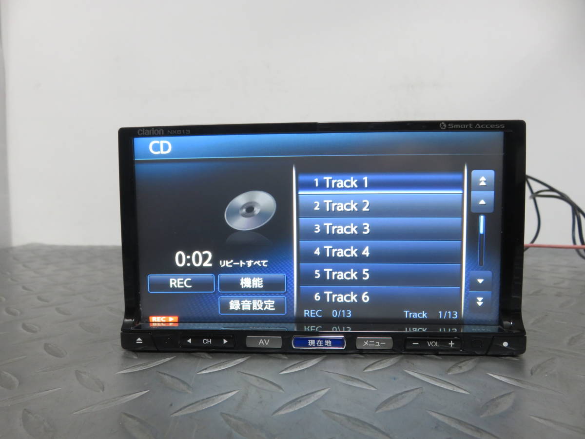 クラリオン NX613 メモリーナビ カーナビゲーション Bluetooth