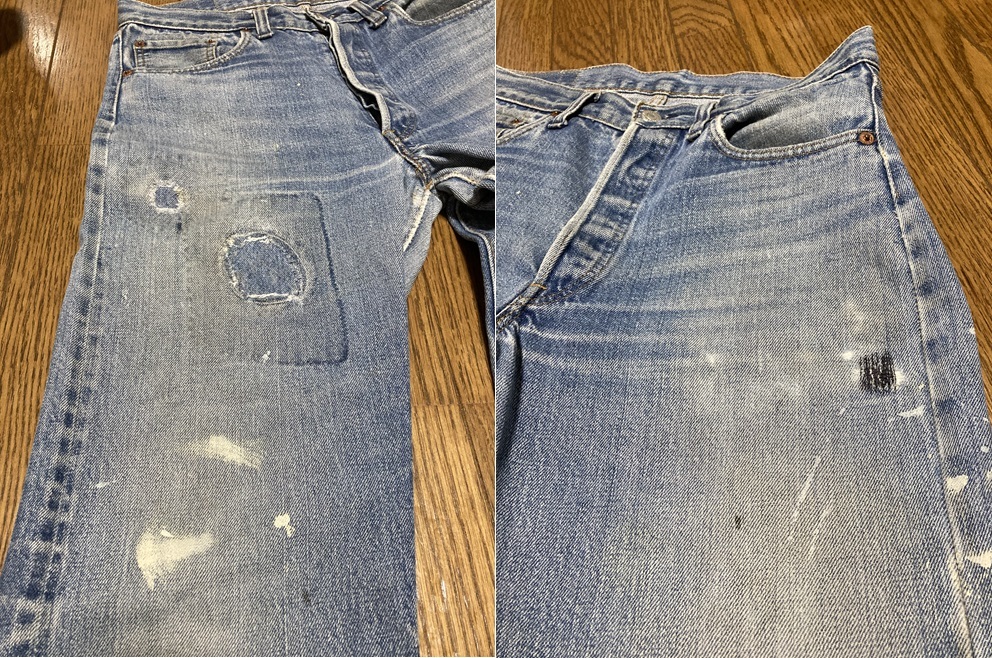 70's Levi's 501 66前期 W30～W31 赤耳 リーバイス リペア ヒゲ