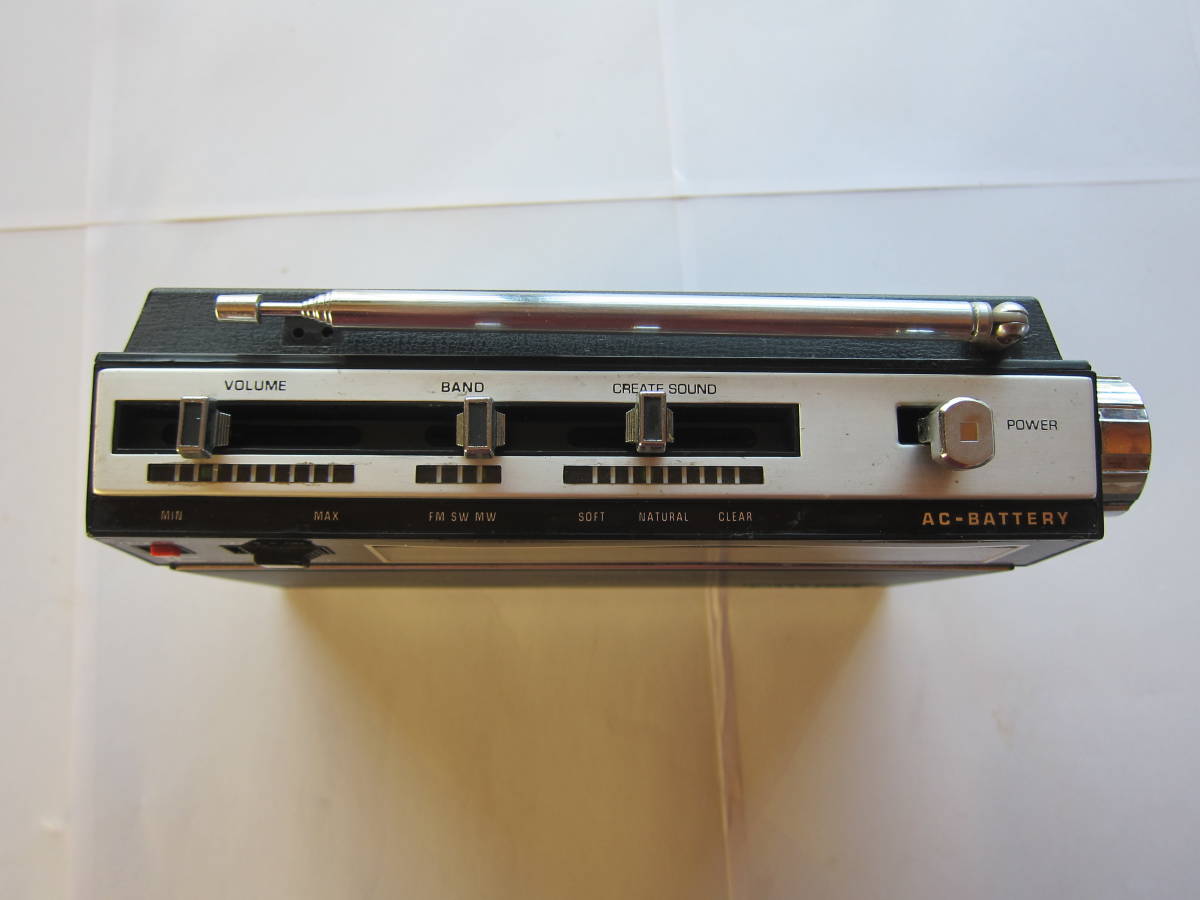 Victor ビクター FM/AM/SW 3バンド ラジオ F-930N 新電池付 受信確認品 8-14-18_3