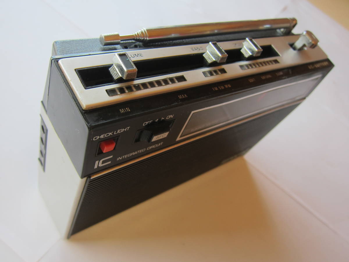 Victor ビクター FM/AM/SW 3バンド ラジオ F-930N 新電池付 受信確認品 8-14-18_6