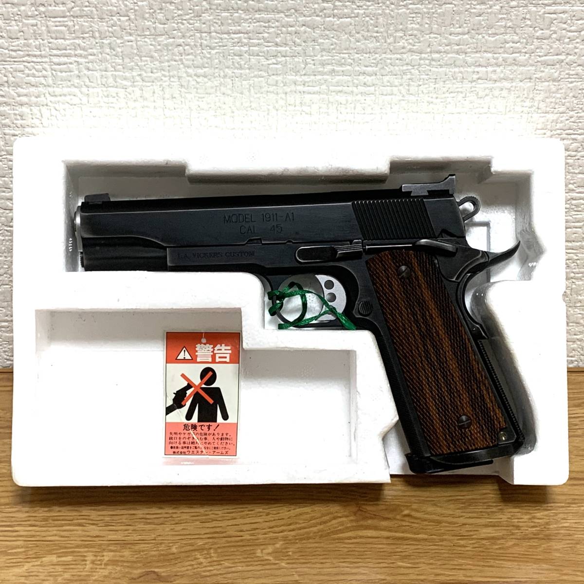 WA ウエスタンアームズ L L.A ヴィッカーズ カスタム リアルステール 