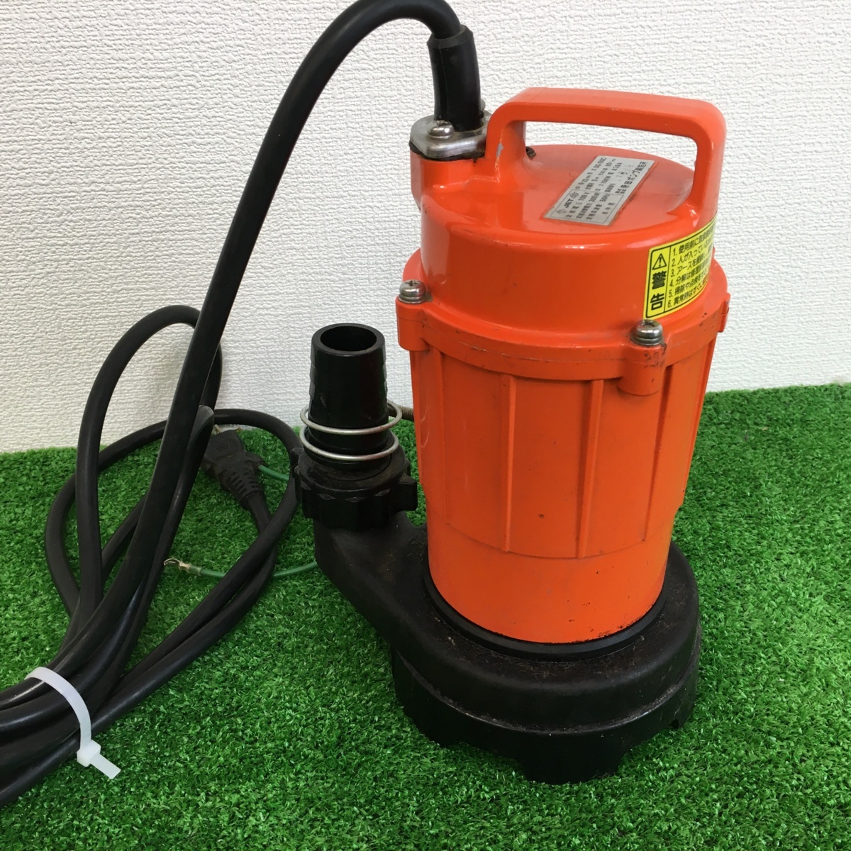 △川口芝店【現状品】寺田 水中ポンプ SG-150C 100V 50Hz 小型 汚水用 