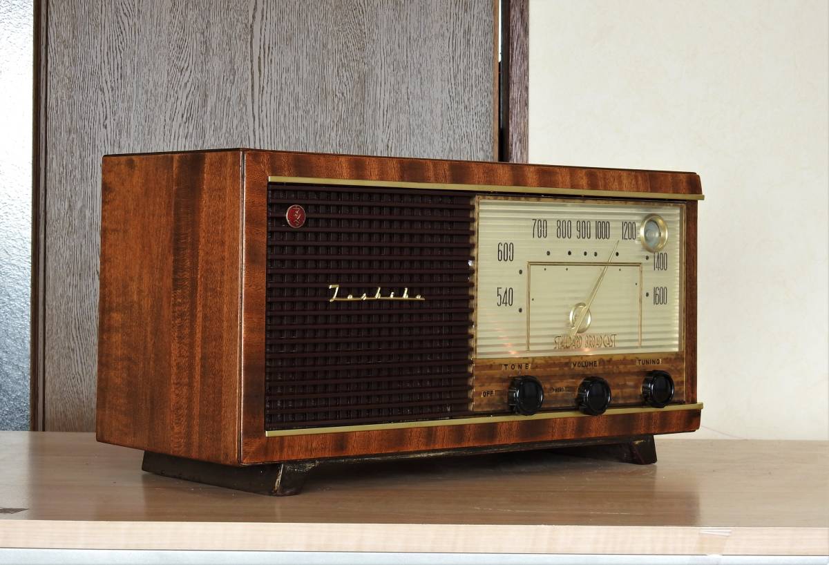 真空管ラジオ 東芝 5球スーパー 6UA-16 シャーシー部 ケース無し