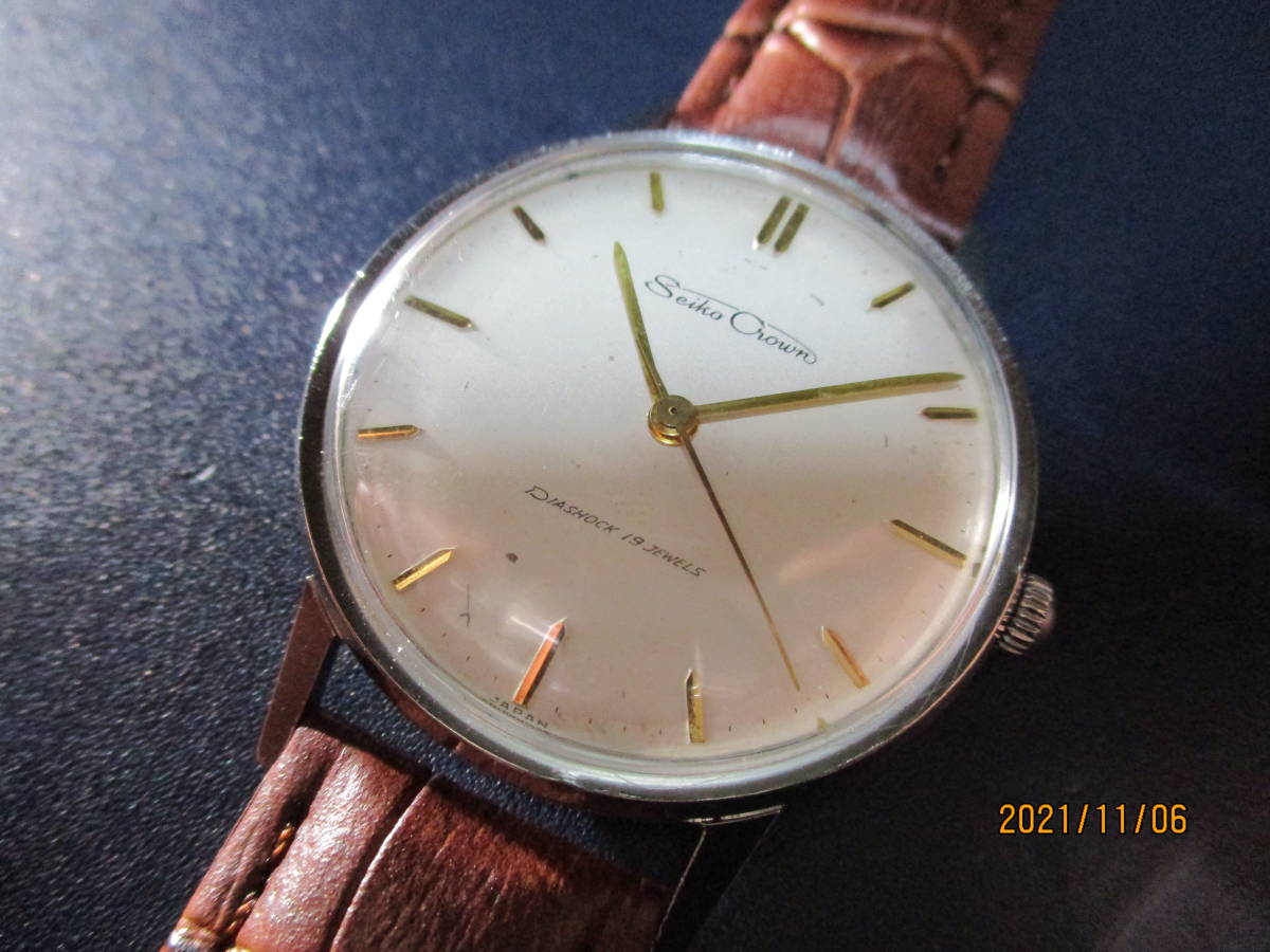 大人気，正規品 セイコー クラウン J14089 手巻き