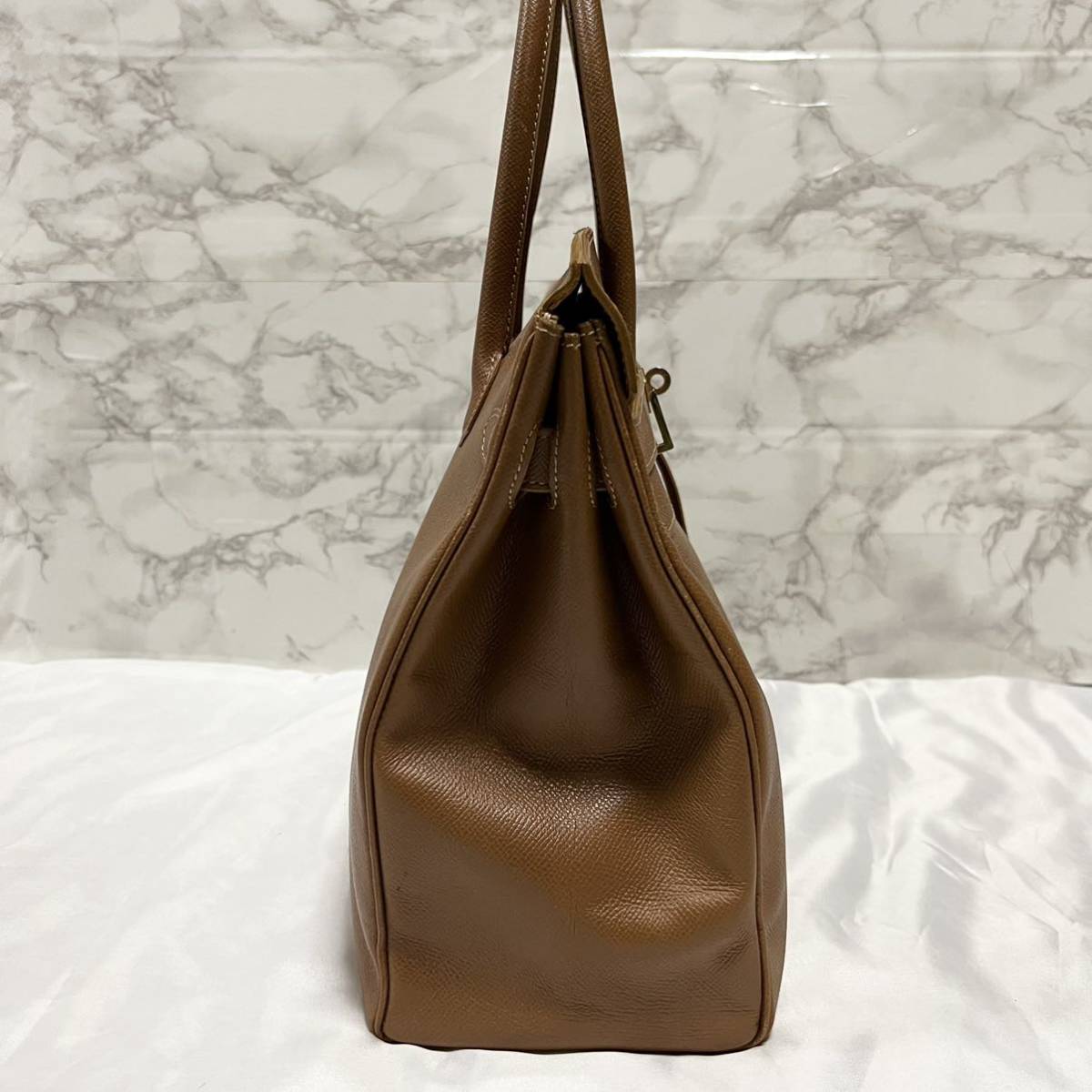 1円～ 【極上品】 CELLERINI チェレリーニ ハンドバッグ レザー 鍵 