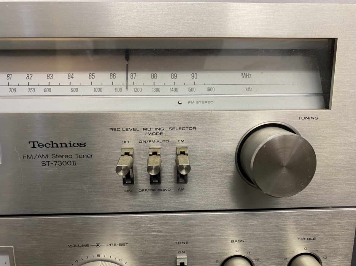 Technics テクニクス ST-7300 SU-7300 SU-7300II プリメインアンプ
