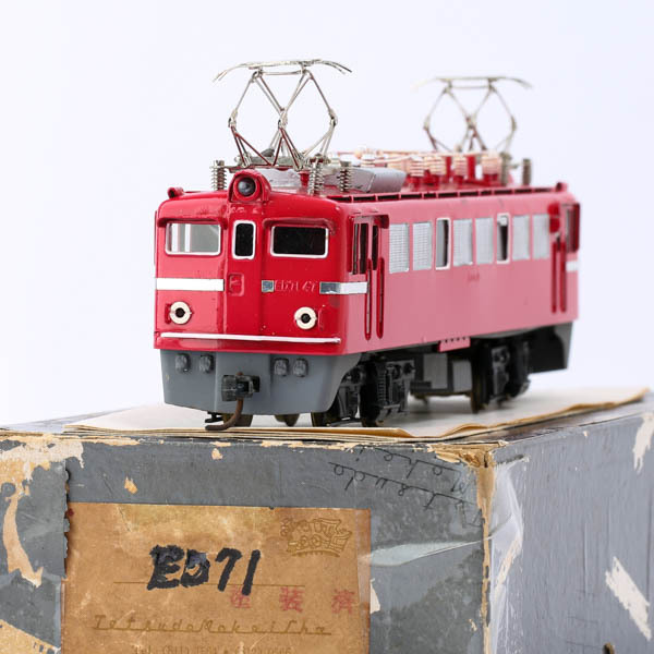 HOゲージ 鉄道模型社 電気機関車 完成品 ビンテージ 真鍮モデル ED23形