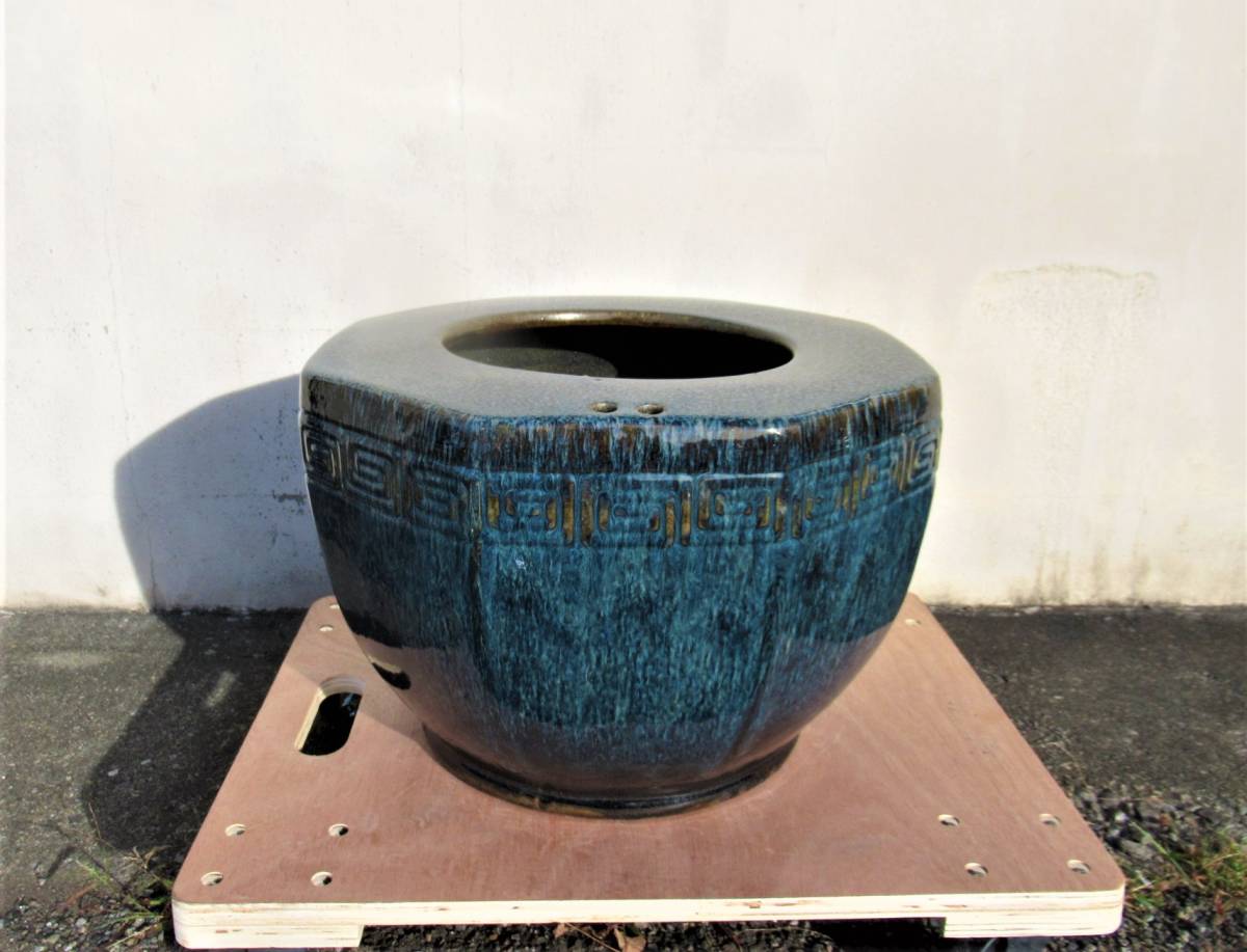 火鉢 メダカ鉢 睡蓮鉢 金魚鉢 めだか（種類（植木鉢）睡蓮鉢）の通販 