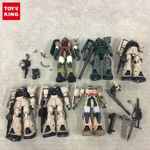 1円～ 訳あり ジャンク 組済 MG 1/100 ザク、ザクキャノン パーツ取り / ガンプラ