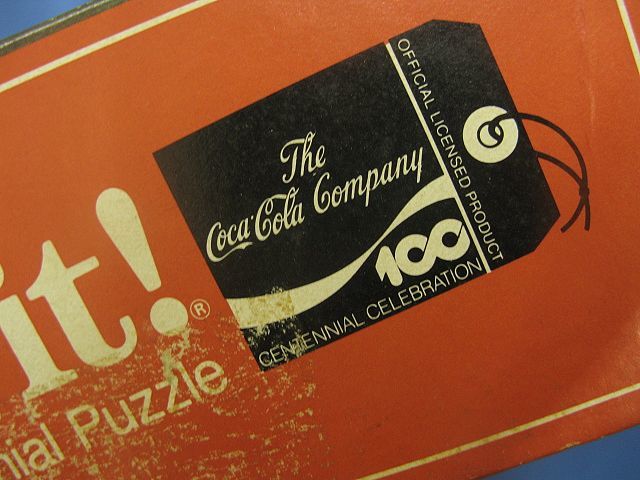 コカコーラ100周年記念/1986年☆ジグソーパズル(34×42.5インチ/2000