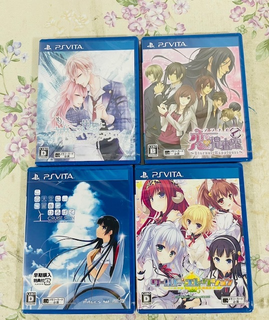 PSvita/ ソフト 計4本まとめセット 新品 （76） Vita PS - ソフト