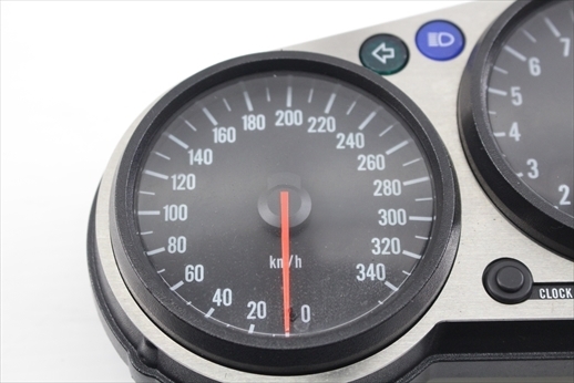 Yahoo!オークション - ZX-12R 純正メーターAssy 美品 340km表示 スピー