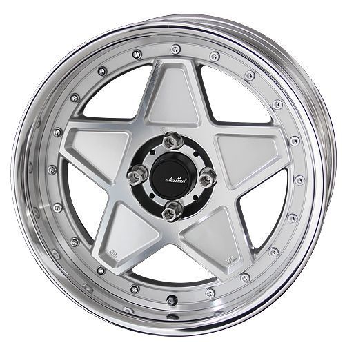 AME ホイール シャレン オールドスクールスタイル スター 17インチ×8.5J SHALLEN OLD SCHOOL STYLE STAR 4-100 17x8.5J -9 -8 -7 -6 -5 -4