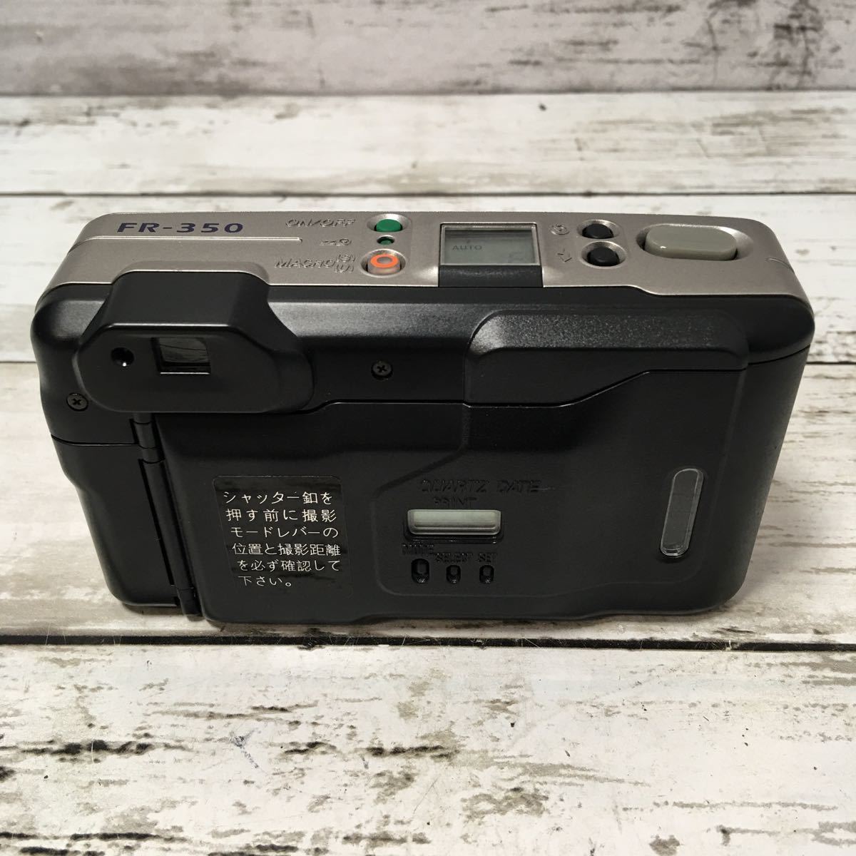 6A GOKO MacromaX FR-350 ② コンパクトフィルムカメラ 動作確認済み