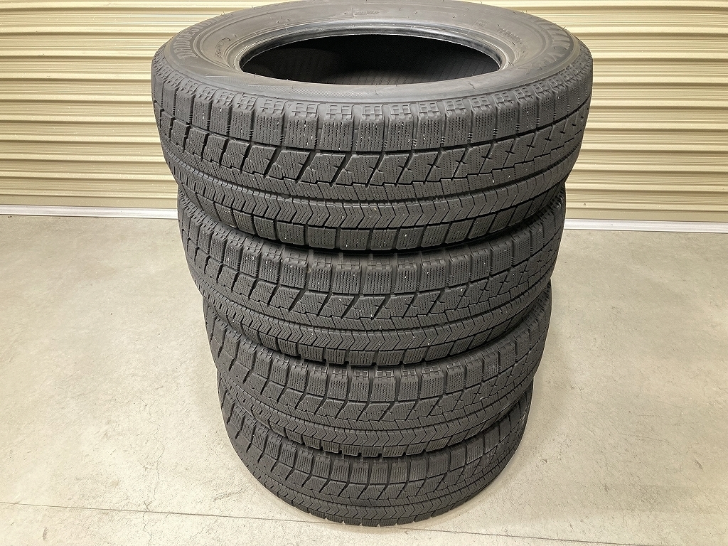 バリ溝 '17年製 BRIDGESTONE BLIZZAK VRX 195/65R15 4本セット ブリヂストン ブリザック (W1045)