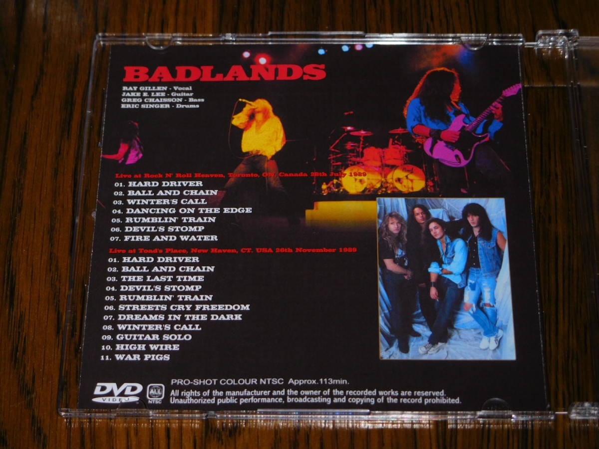 BADLANDS Badlands LIVE 0 : navy-blue バッドランズ ULTIMATE ON TOUR