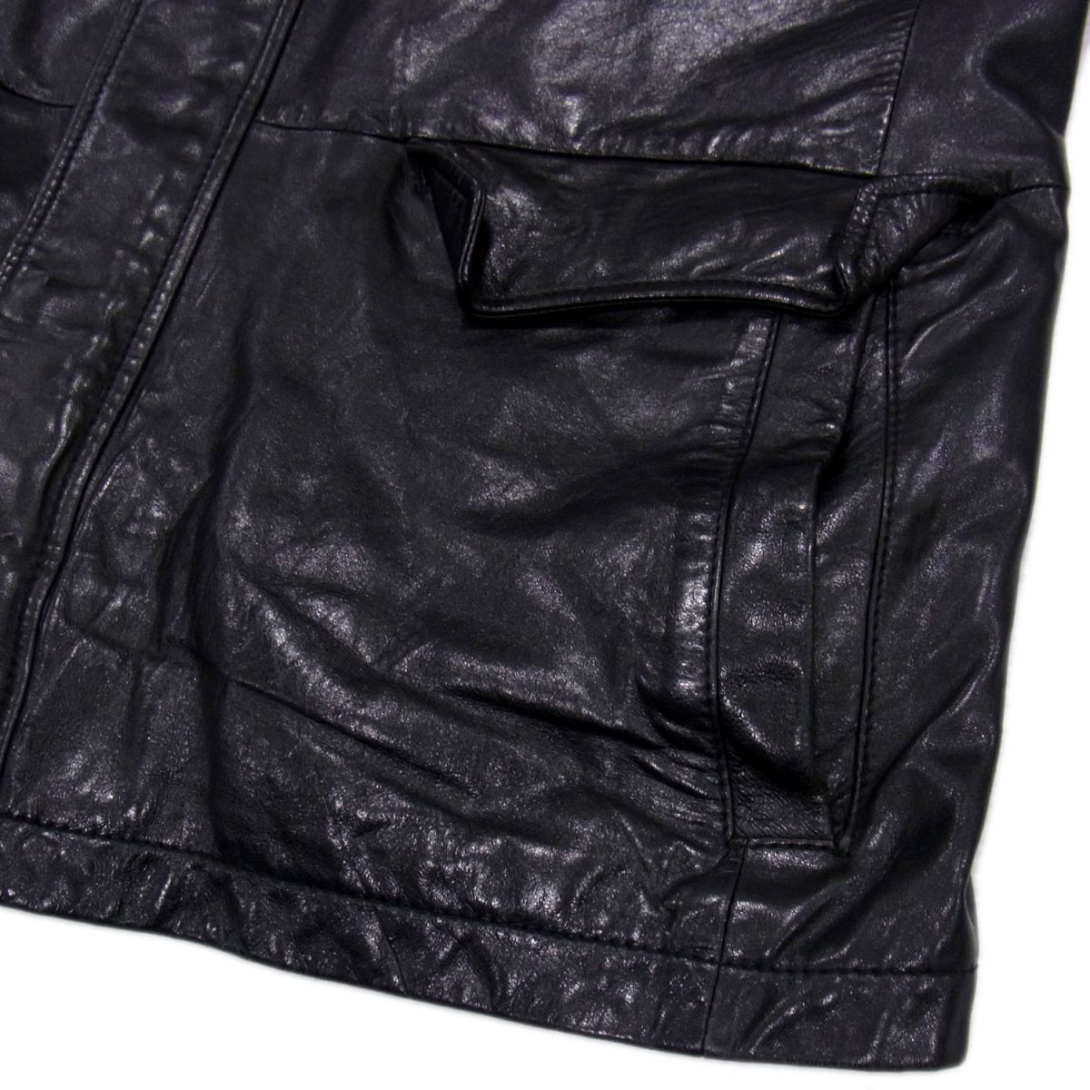 インスパイアINSPIRE ラムレザージャケットMサイズ 