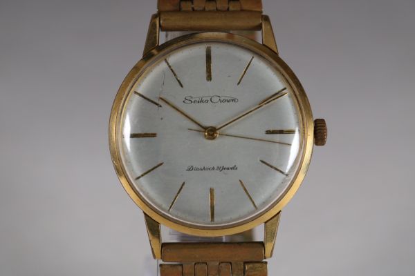 セイコークラウン SEIKO CROWN ２１石 機械式手巻