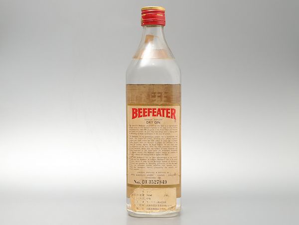 ◆BEEFEATER◆DRY GIN◆ビーフィーター◆ドライジン◆旧ラベル◆古酒 BEEFEATER ビーフィーター : Yahoo!オークション 正規 ＜旧ラベル