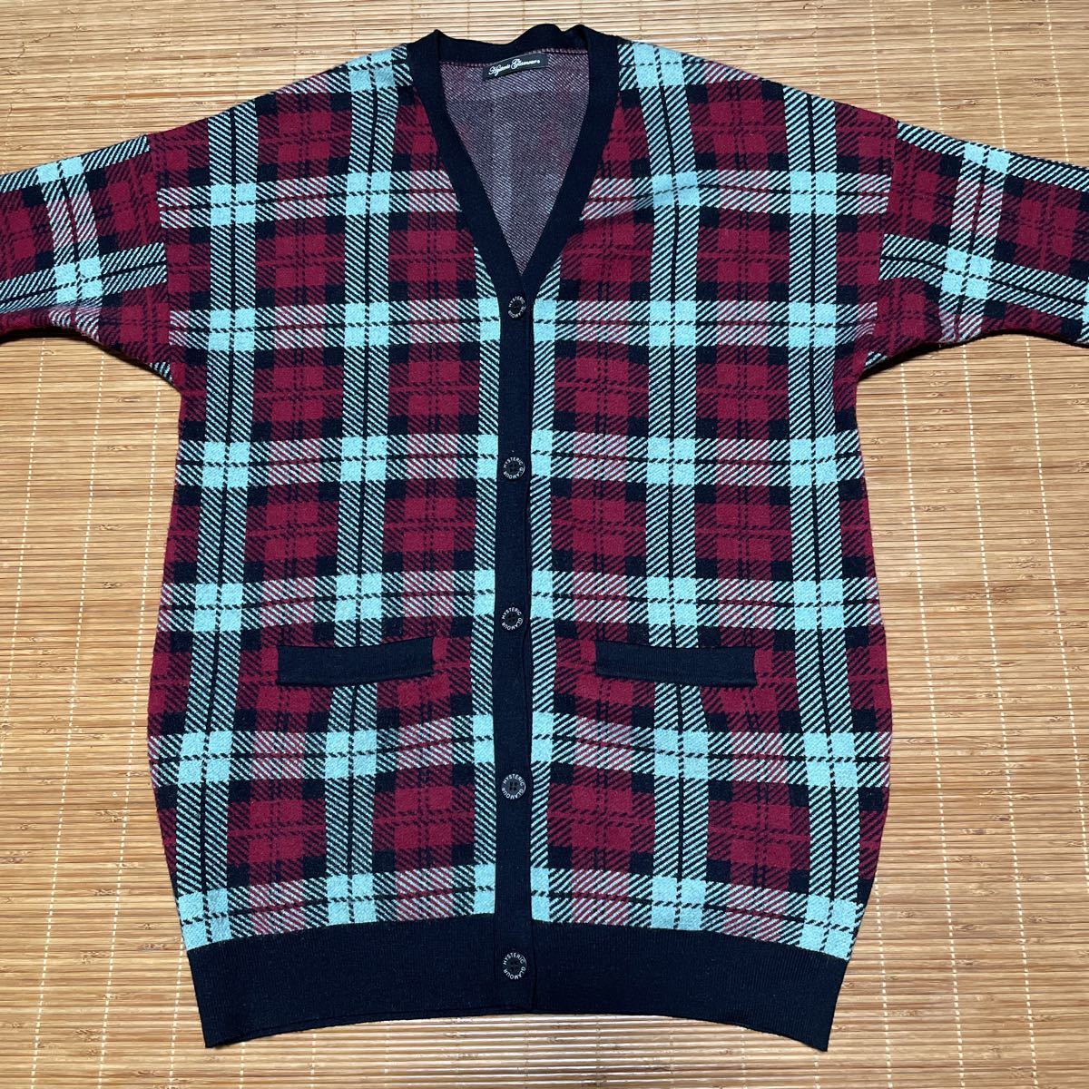 19aw HYSTERIC GLAMOUR タータン チェック ジャカード ロゴ バック 