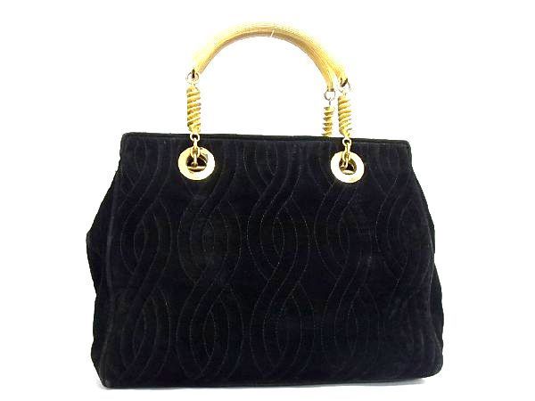 FENDI フェンディ マンマバケット ズッキーノFFゴールド金具マンマの 