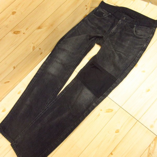 ◎NEIGHBORHOOD ネイバーフッド 07EX BLACK ICON WASHED NARROW SAVAGE 