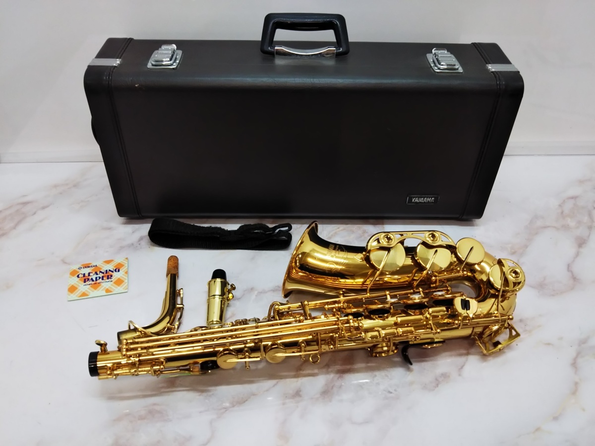 美品 YAMAHA アルトサックス YAS-34 ネック ハードケース付 △中古 楽器 管楽器 アルトサックス YAMAHA YAS-34 Ⅱ ヤマハ ハード