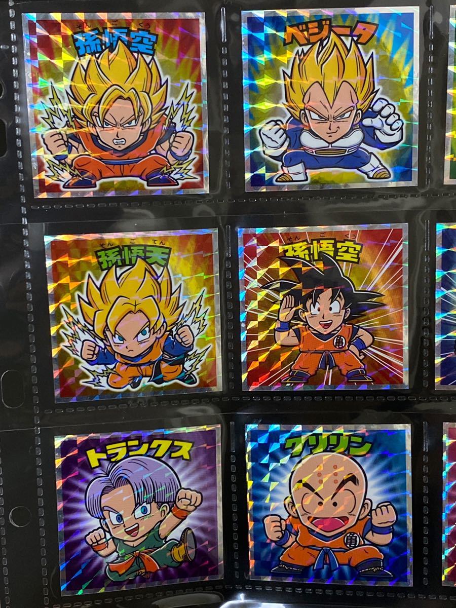20枚☆ロッテ ドラゴンボールマン Z コレクターシール ビックリマン 