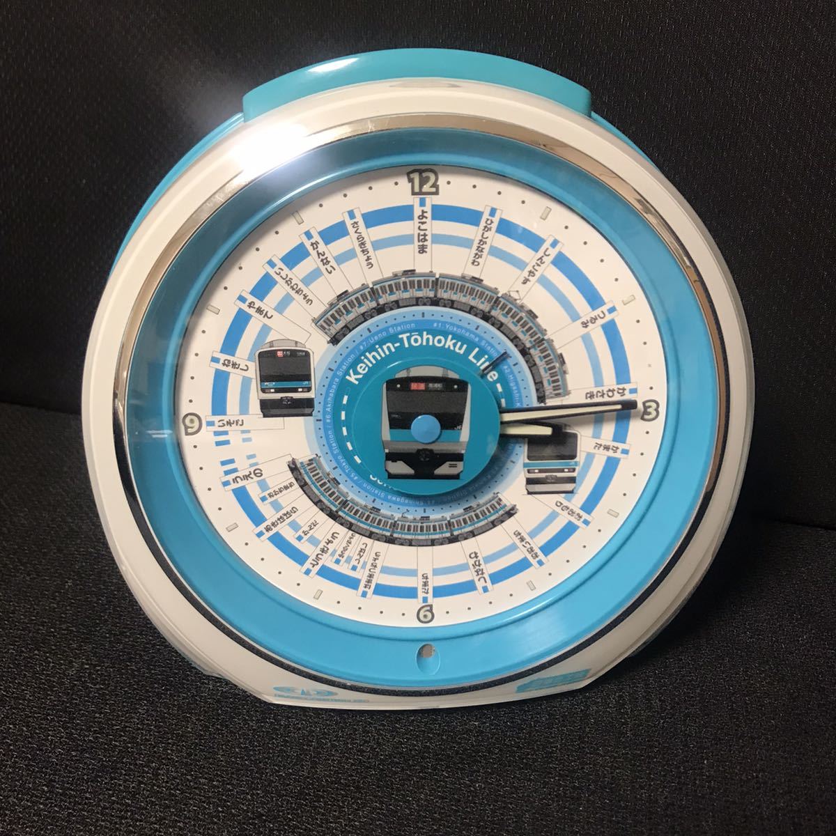 京浜東北線 駅メロ 7曲収録 目覚まし時計 アラーム 発車メロディー 日車夢