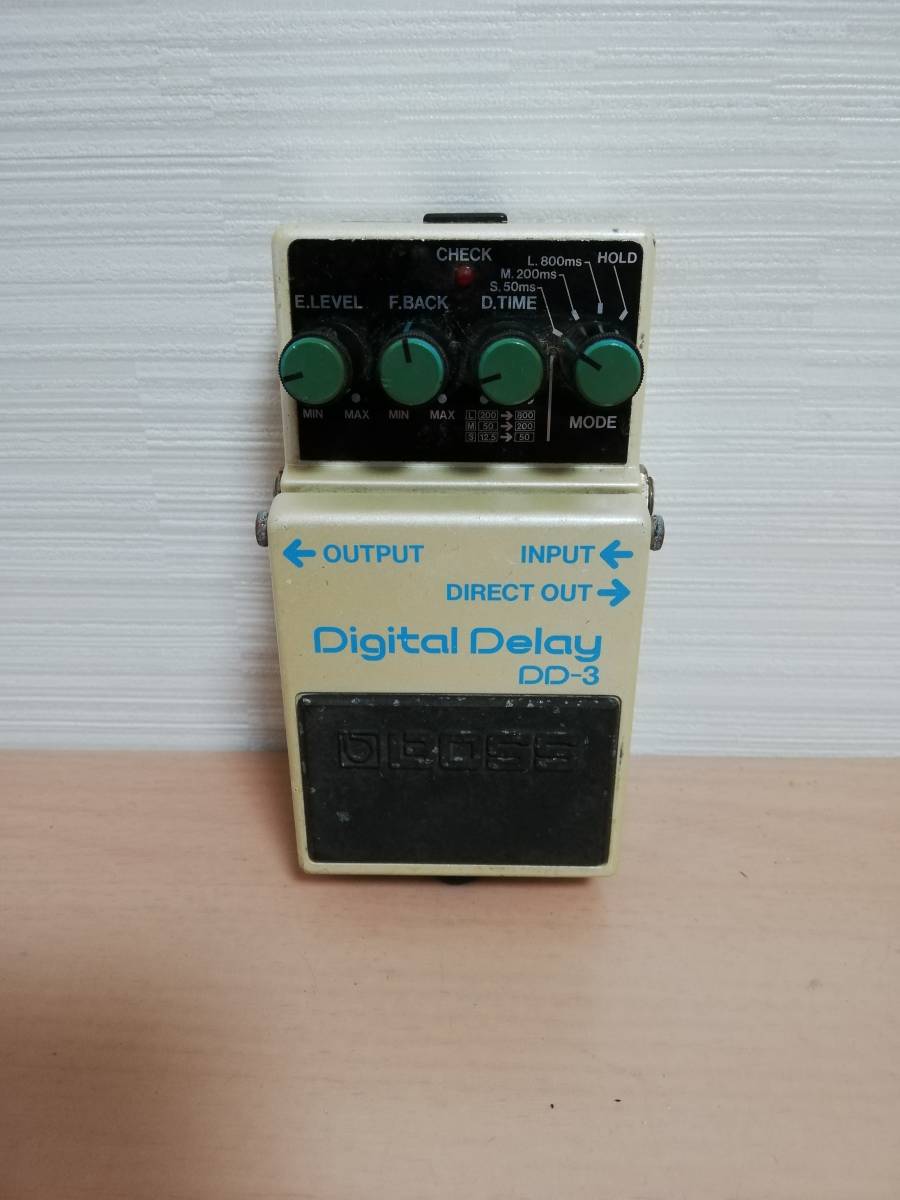 BOSS DD-3 デジタルディレイ エフェクター Digital Delay 動作未確認