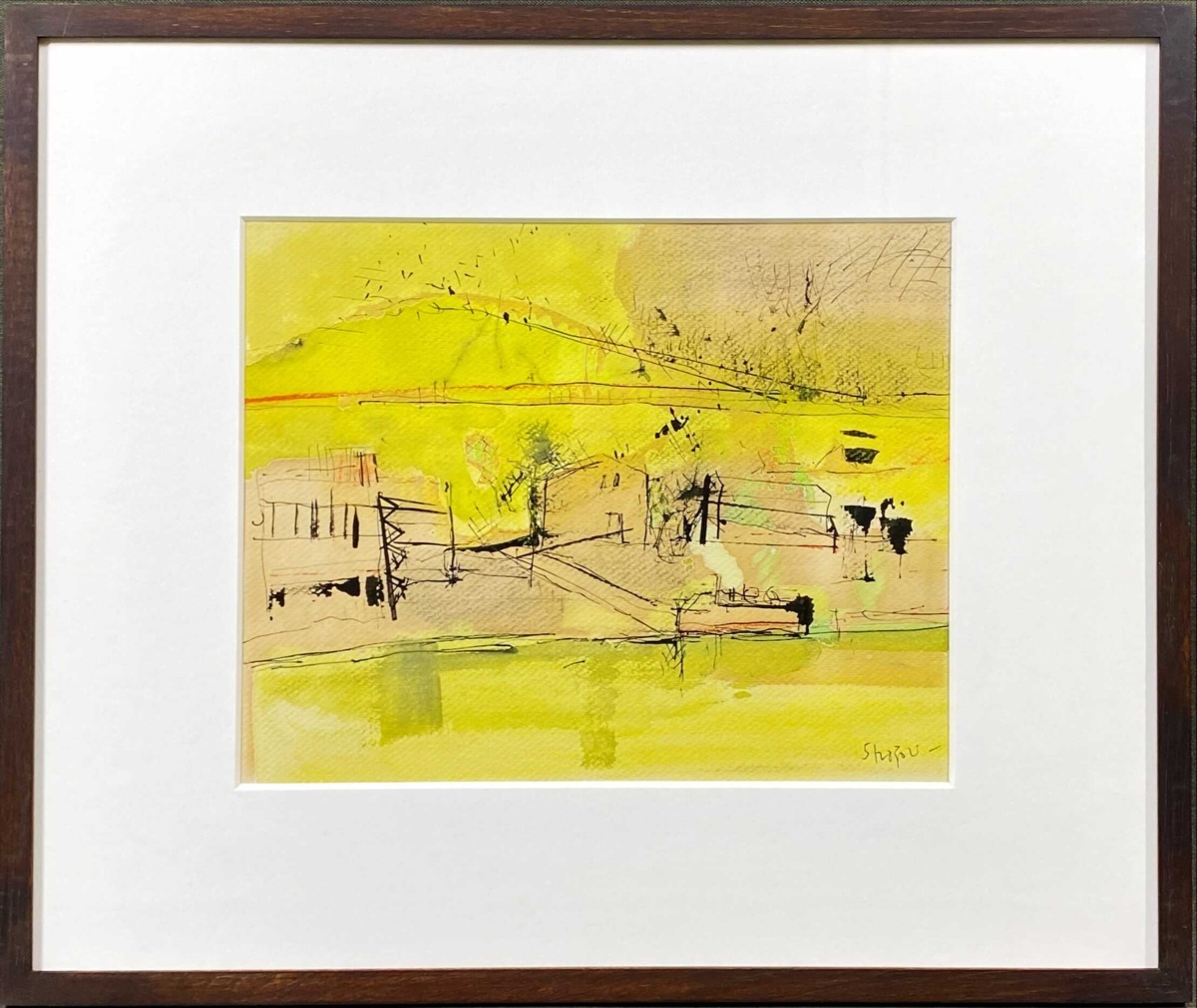 朝永丁心 「木霊の声」F4 油彩作品 真作 人物画 写実画 ホキ美術大賞展