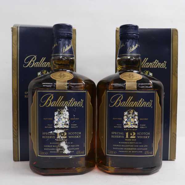 2本セット】Ballantine's（バランタイン）12年 スペシャルリザーブ 43