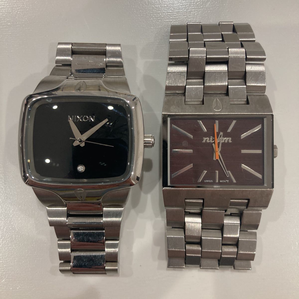 NIXON 腕時計 2本セット 本体 NIXON 腕時計 ニクソン 2個セット - TIME TELLER 2本セット ACETATE