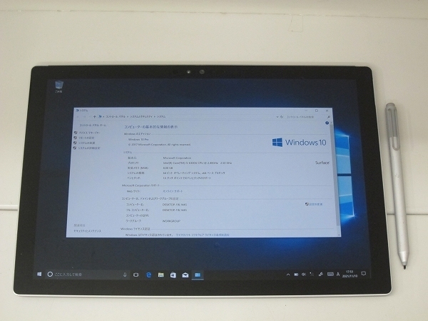 Microsoft SurfacePro4 Core i5 6300U 2.4GHz 8GB 256GB SSD 12インチ ...