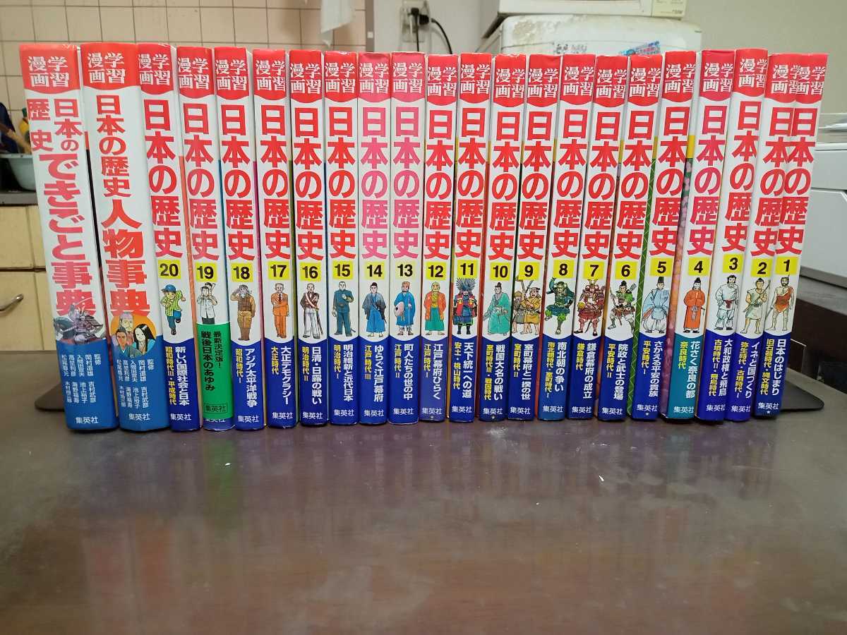 日本の歴史 学習漫画 全20巻＋日本の歴史できごと事典・日本の歴史人物