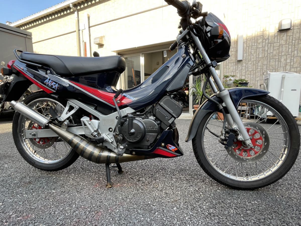 新作登場，定番人気 SUZUKI AKIRA 110 2サイクル 2スト バイク 国内(51cc-125cc)｜売買されたオークション情報、yahooの商品情報をアーカイブ公開 - オークファン 51cc-125cc