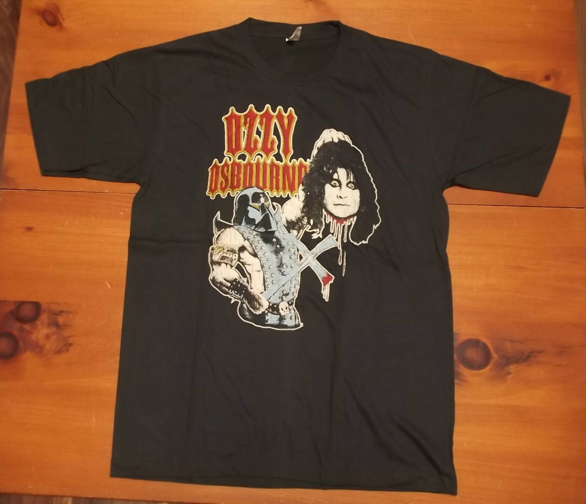 新品【Ozzy Osbourne】オジーオズボーン Vintage Style プリント T