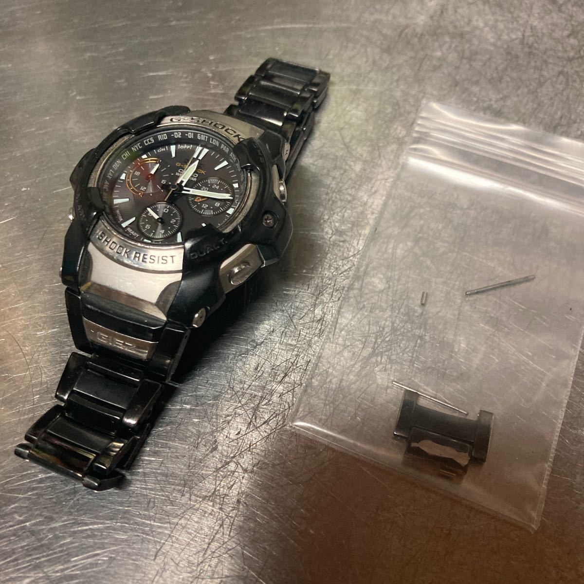 GIEZ G-SHOCK CASIO クロノグラフ Gショック GS-1000D-1AJF GS-1000D