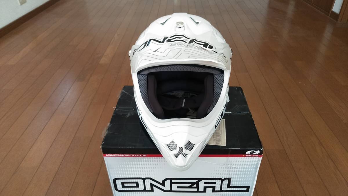 O'NEAL(オニール) オフロード フルフェイス ヘルメット L　ゴーグル付 ONEAL オニール オフロード フルフェイス ヘルメット L ゴーグル付