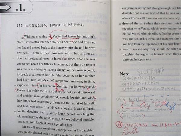 東進】『記述型答案練習講座東大対策英語－要約・下線部和訳』