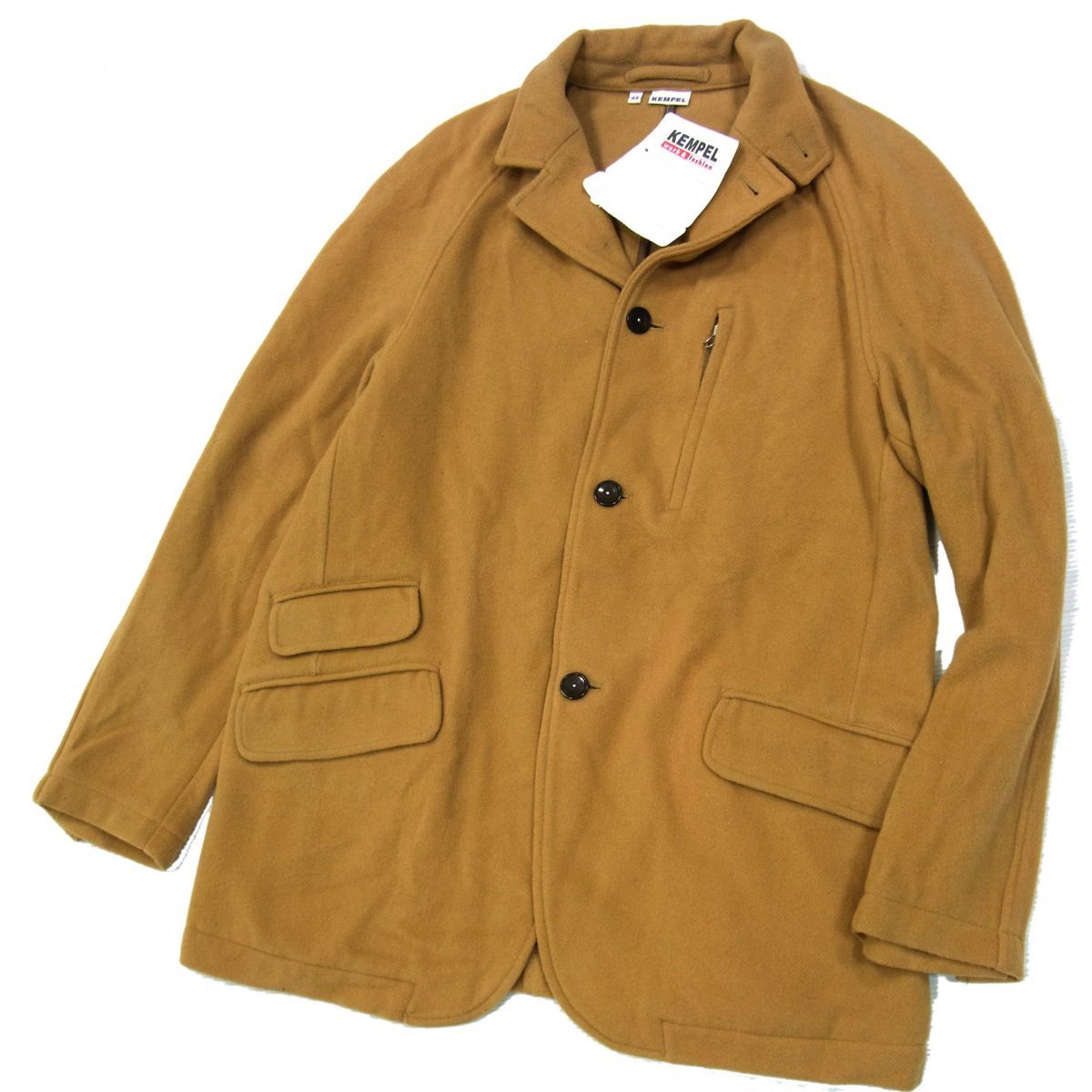 未使用品◎ケンペル ジャケット ショートコート KEMPEL メンズ ウール 