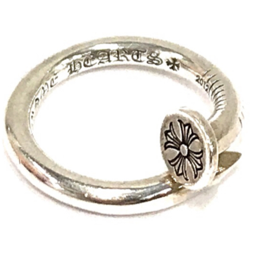 クロムハーツ ネイルリング CHプラス フラット シルバー 925 約6.0g 15号 2012年 アクセサリー CHROME HEARTS