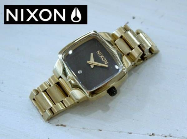 ◇NIXON/ニクソン「THE SMALL PLAYER」ゴールド レディース◇ 【公式通販】