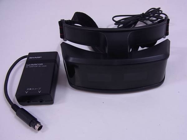 FC ツインファミコン SHARP 3D SCOPE VO-U42S 3D SYSTEM/B1114/1