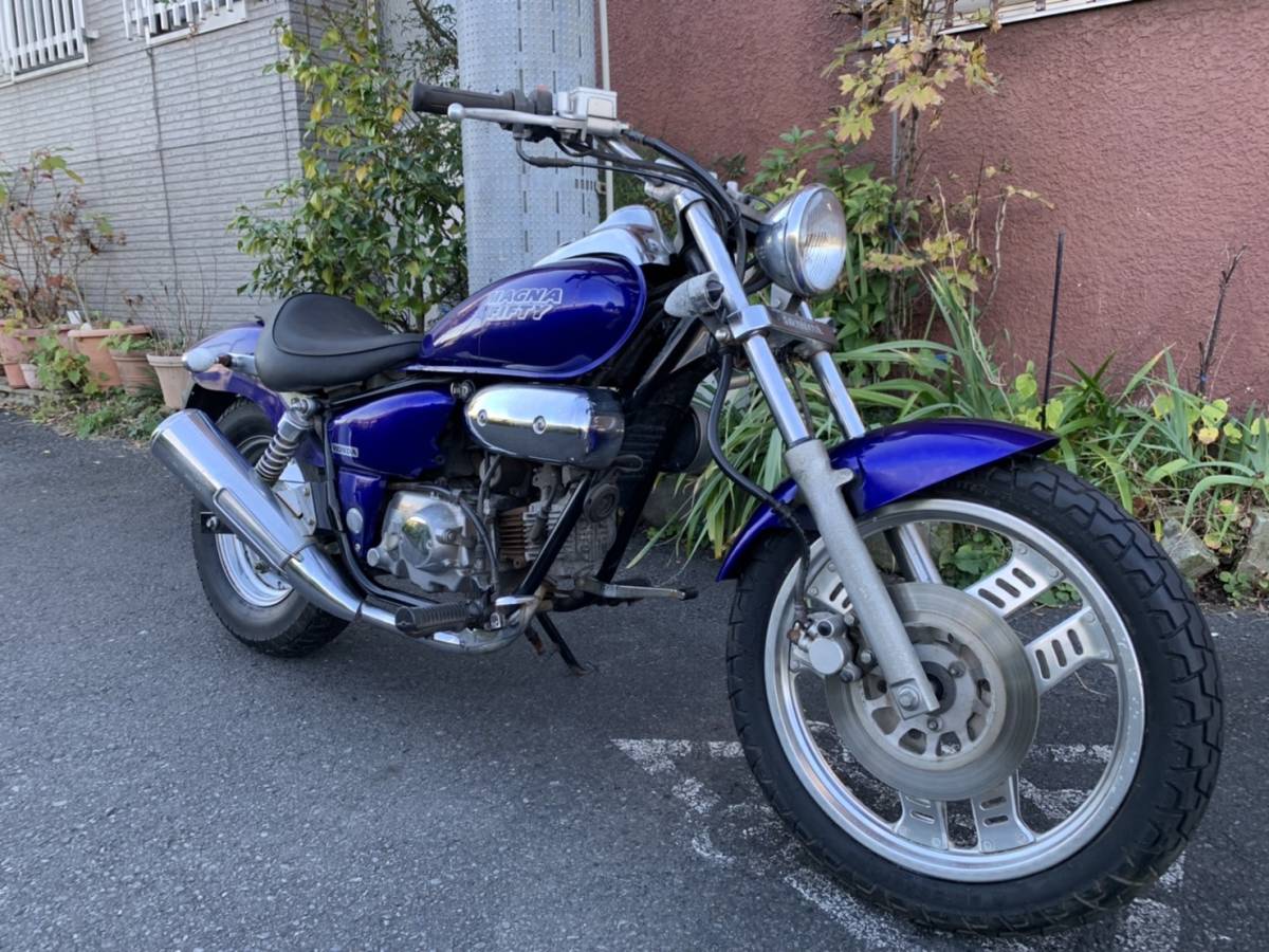 1円スタート HONDA MAGNA 50 MAGNA FIFTY AC13 マグナ50 エンジン絶好調