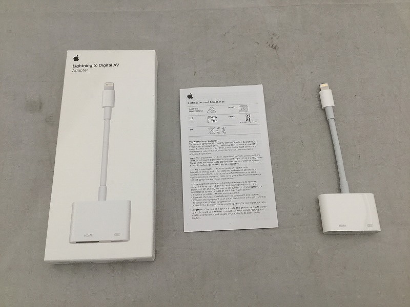 Apple - Digital 中古Lightning-Digital md826am⁄a」の人気商品一覧