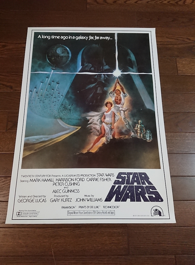 最安値，新品 HF16/B2判 映画ポスター スター ウォーズ/STAR WARS 監督 ジョージ ルーカス/出演 マーク ハミル/ハリソン フォード 他/20世紀FOX(映画)｜売買されたオークション情報、yahooの商品情報をアーカイブ その他