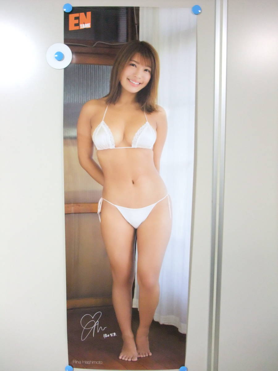 橋本梨菜 等身大 ポスター ビキニ (約180×60㎝) 徳間書店 等身大ポスター